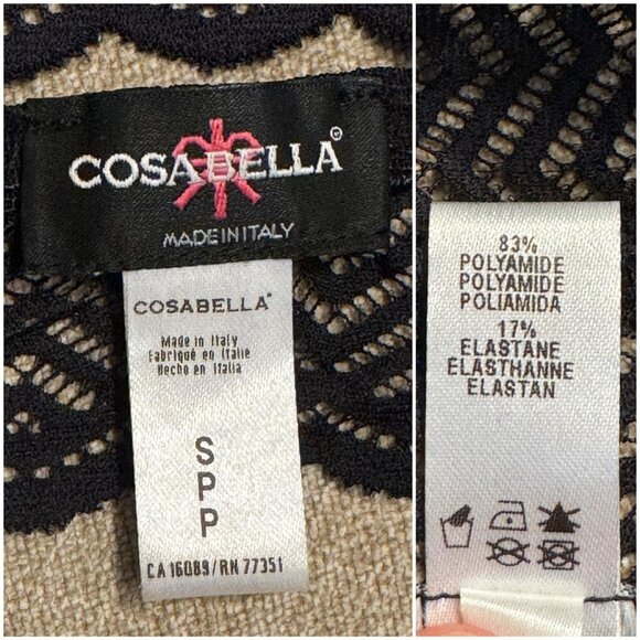 Cosabella Sweet Treats Bralette, Black, Size Small - Picture 4 of 7
